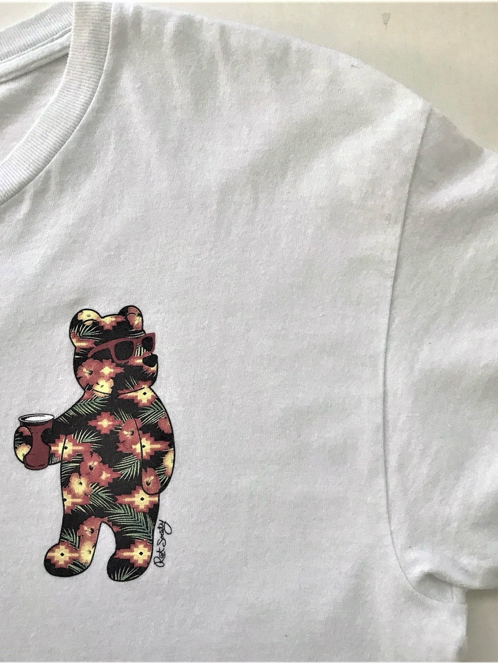 Riot Society Tropical Bear T Shirt